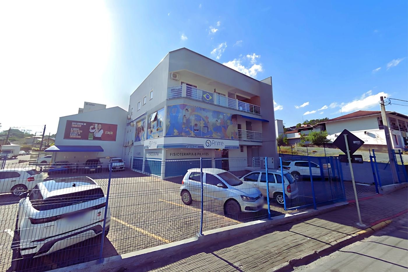 Fachada da unidade Blumenau